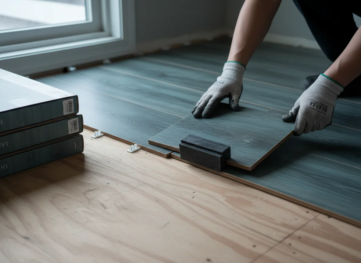 Luxury Vinyl Plank Installation company in New Lothrop, MI